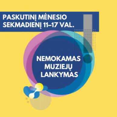 Paskutinį spalio sekmadienį – nemokamas muziejų lankymas