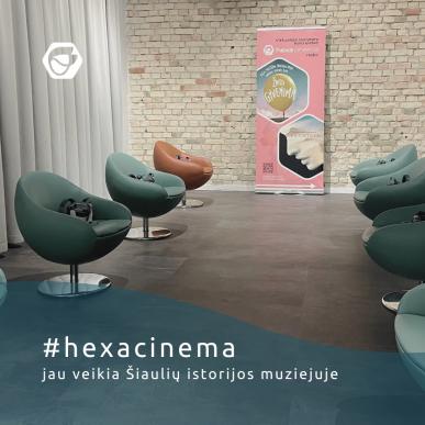 Unikalius virtualiosios realybės filmus jau galima išvysti ir Šiaulių istorijos muziejuje – duris atveria kino erdvė „Hexa Cinema“