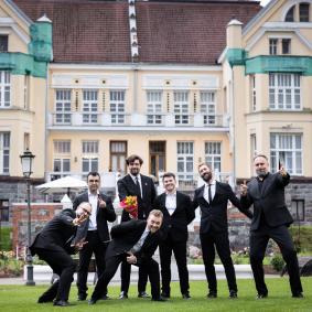 „Collaborative Jazz Septet“ į Chaimo Frenkelio vilos parką atnešė energingą džiazo bangą