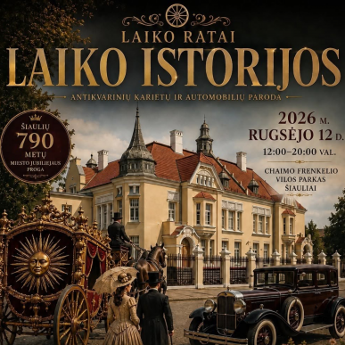 Istorinių karietų ir senovinių automobilių paroda „Laiko ratai“