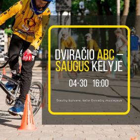 Dviračio ABC – saugus kelyje