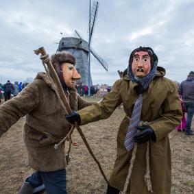 Užgavėnės Žaliūkių malūnininko sodyboje-muziejuje
