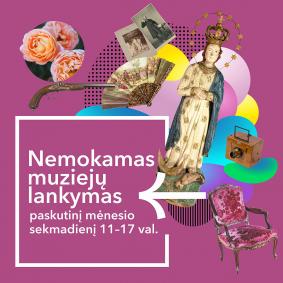 Paskutinį kovo mėnesio sekmadienį – nemokamas muziejų lankymas