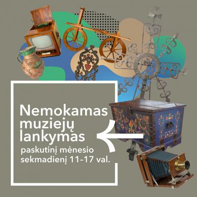 Paskutinį rugsėjo mėnesio sekmadienį – nemokamas muziejų lankymas