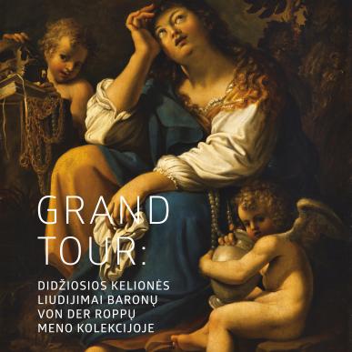 Parodos „Grand Tour: Didžiosios kelionės liudijimai baronų von der Roppų meno kolekcijoje“  pristatymas