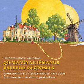 Orientavimosi varžybos „QR malūnai: išmanus paveldo pažinimas“