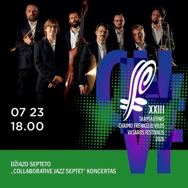 DŽIAZO SEPTETO „COLLABORATIVE JAZZ SEPTET“ KONCERTAS