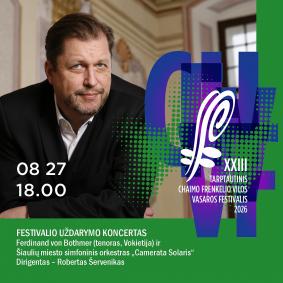 XXIII tarptautinio Chaimo Frenkelio vilos vasaros festivalio uždarymo koncertas