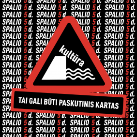 Kultūros bendruomenės įspėjamasis streikas Šiauliuose